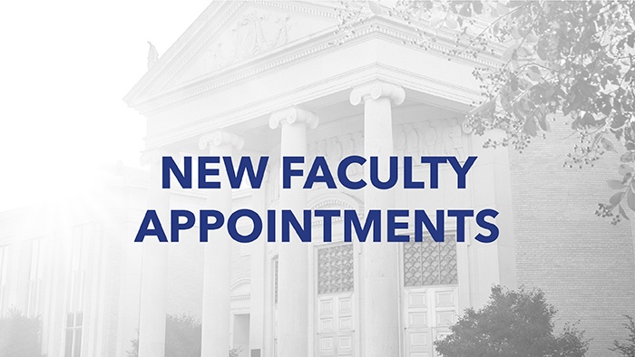 New Faculty Appointments 4_1