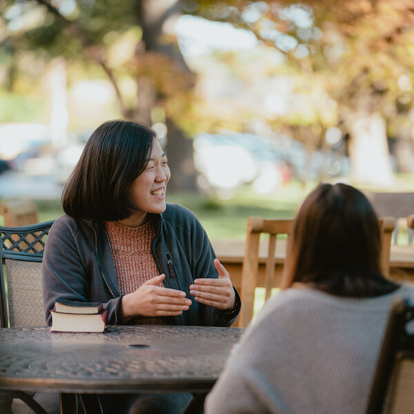 Saitama, Japan, native, Anna Matsuura, enrolled as a Master of Arts in Christian Education student at Southwestern Baptist Theological Seminary after her sister, Yuri, graduated from Southwestern Seminary in 2019 with a Master of Music in church music. Matsuura is concentrating on children's ministry so she might help churches in Japan following her graduation.