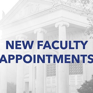 New Faculty Appointments 4_1